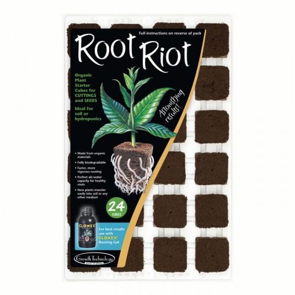 Bandeja Root Riots 24 Alveolos 31x19cm LOJA DE CULTIVO ONLINE GARDEN CENTER