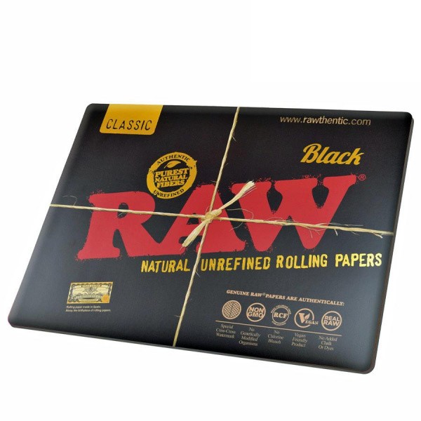 Tapete de mesa RAW Black Grande loja de cultivo growshop raw portugal