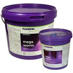 Mega Worm (humus) Plagron 1, 5 e 25L loja de cultivo growshop grow store micro greens loja grow garden center cannabis store