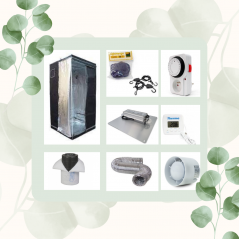 Kit Led The Jackson 150W ARMARIO 60X60X140loja de cultivo indoor growshop cultivo interior grow store kit cultivo led