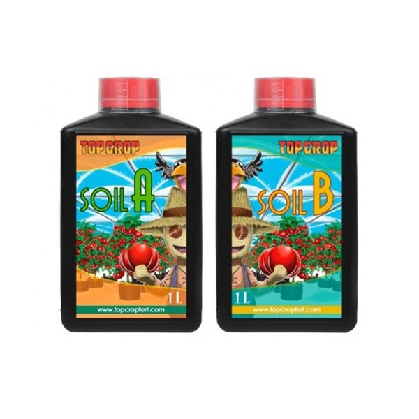 Soil A + Soil B 1 L e 5L  Top Crop