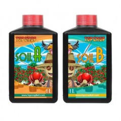 Soil A + Soil B 1 L e 5L  Top Crop