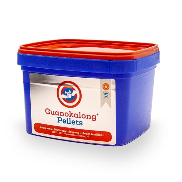 GuanoKalong Pellets (Granulado)1Kg, 3Kg, 5Kg e 10Kg GROWHSOP ONLINE GARDEN CENTER LOJA DE CULTIVO ONLINE