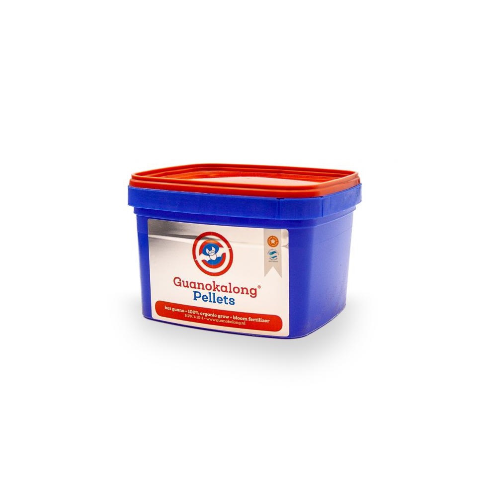 GuanoKalong Pellets (Granulado)1Kg, 3Kg, 5Kg e 10Kg GROWHSOP ONLINE GARDEN CENTER LOJA DE CULTIVO ONLINE