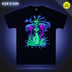 T-Shirt Masonic Eye Neon Fluorescent