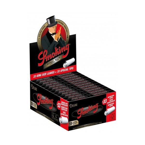 Caixa Smoking De Luxe KS + Filtros