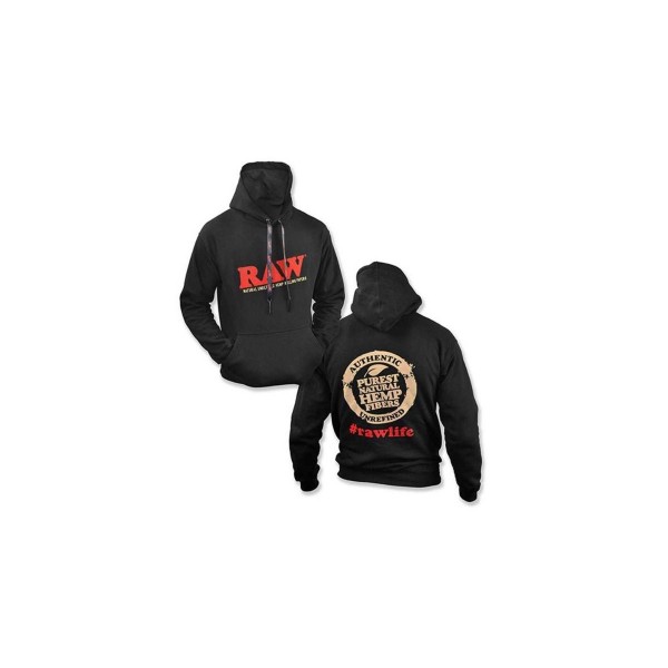 Raw Hoodie tamanho