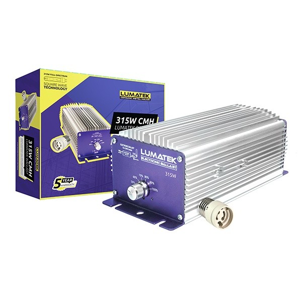 Transformador Lumatek LEC CMH 630W + Adaptador E40 Controllable