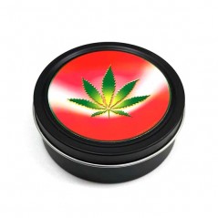 Caixa Redonda Leaf RED