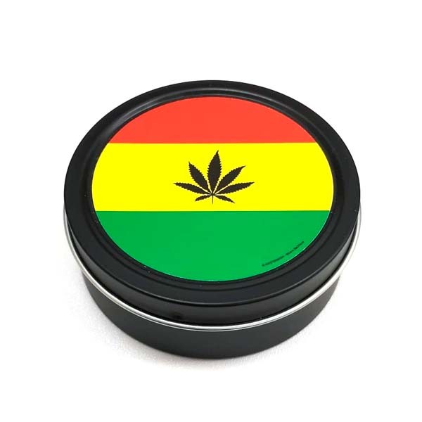 Caixa Redonda Leaf RASTA