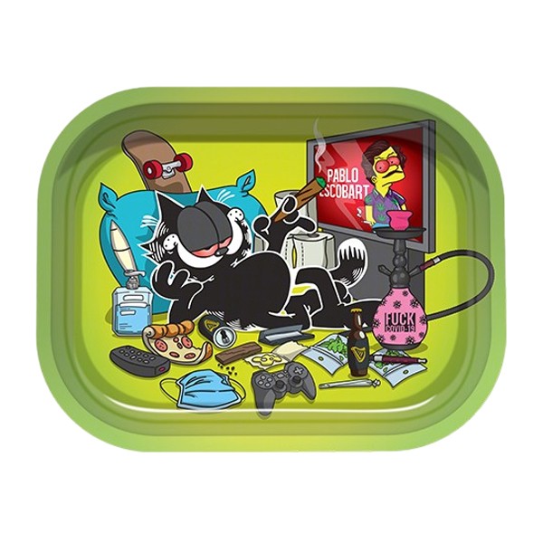 Bandeja Metal 18x14 cm. Black Garfield