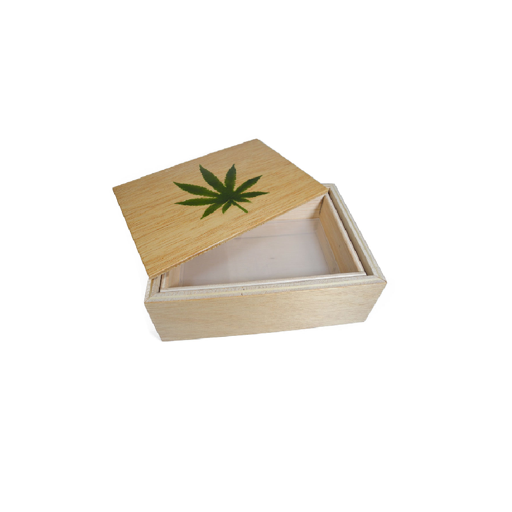 Caixa folha Com Polinizador