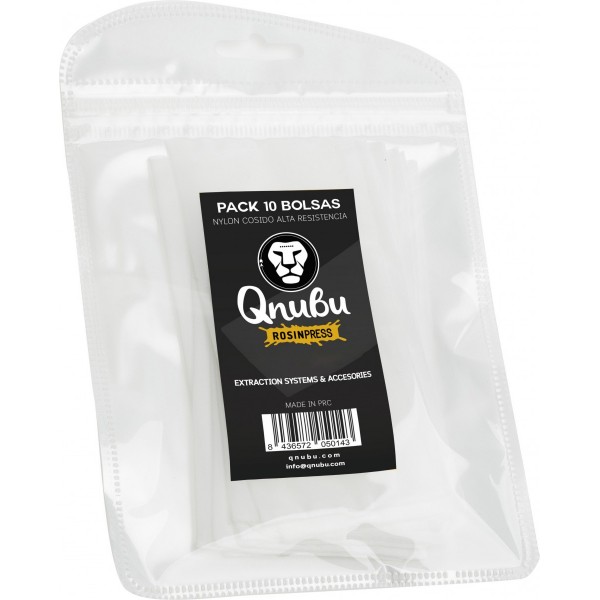 Bolsa Qnubu 25µm Rosin Press (11x5cm) Pack 10 unids