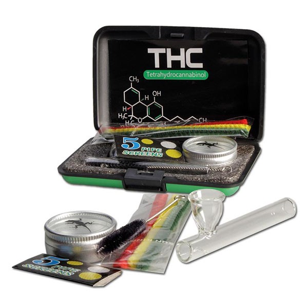 Estojo Cachimbo de Vidro THC