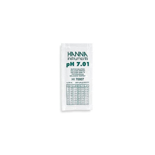 Solução de Calibragem pH 7.01 20 ml Hanna