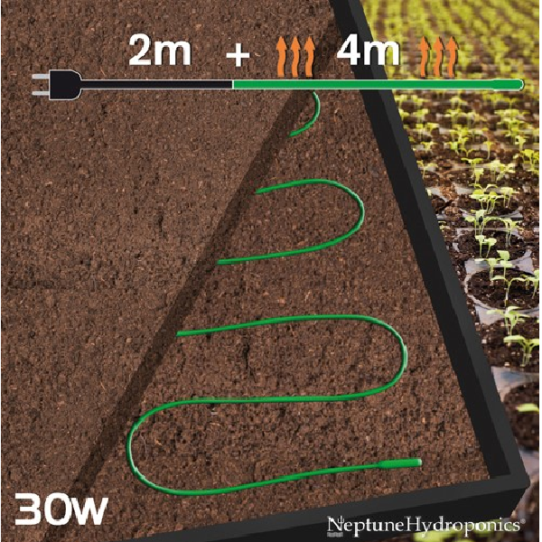Cabo Aquecedor Neptune 30W - 4Metros LOJA DE CULTIVO ONLINE HEATING FOR GROWING GROWSHOP ONLINE