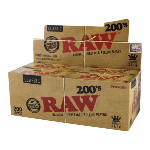 Caixa RAW 200's King Size Slim