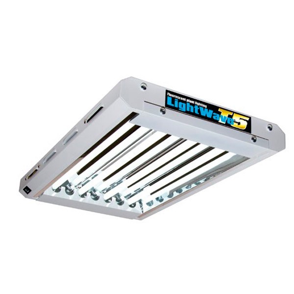 Kit LightWave T5 120 cm / 432W Fluorescentes grow light grow cannabis kit luz fria