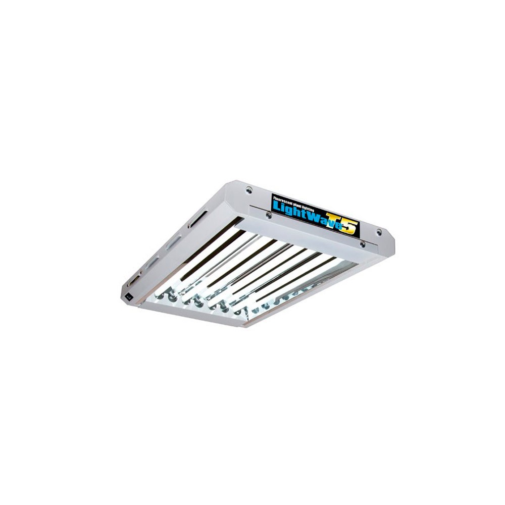 Kit LightWave T5 120 cm / 432W Fluorescentes grow light grow cannabis kit luz fria