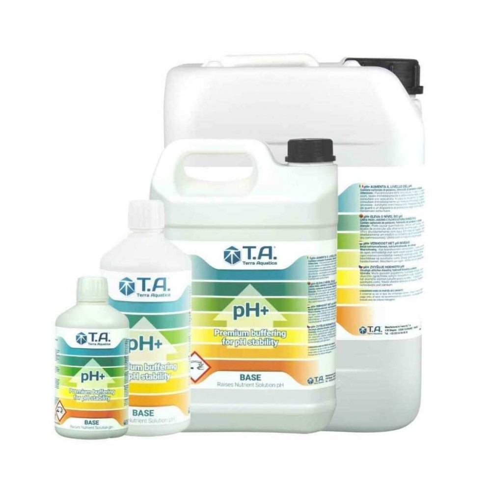 PH UP Terra Aquatica 500ml, 1L e 5L loja de cultivo growshop cultivo indoor