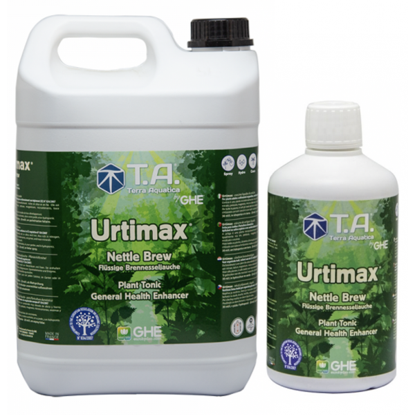 Urtimax 500ml, 1L e 5L Terra Aquatica loja de cultivo growshop