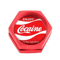 Grinder Biodegradável Enjoy Cocaine 68 mm