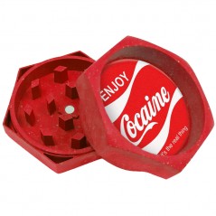 Grinder Biodegradável Enjoy Cocaine 68 mm