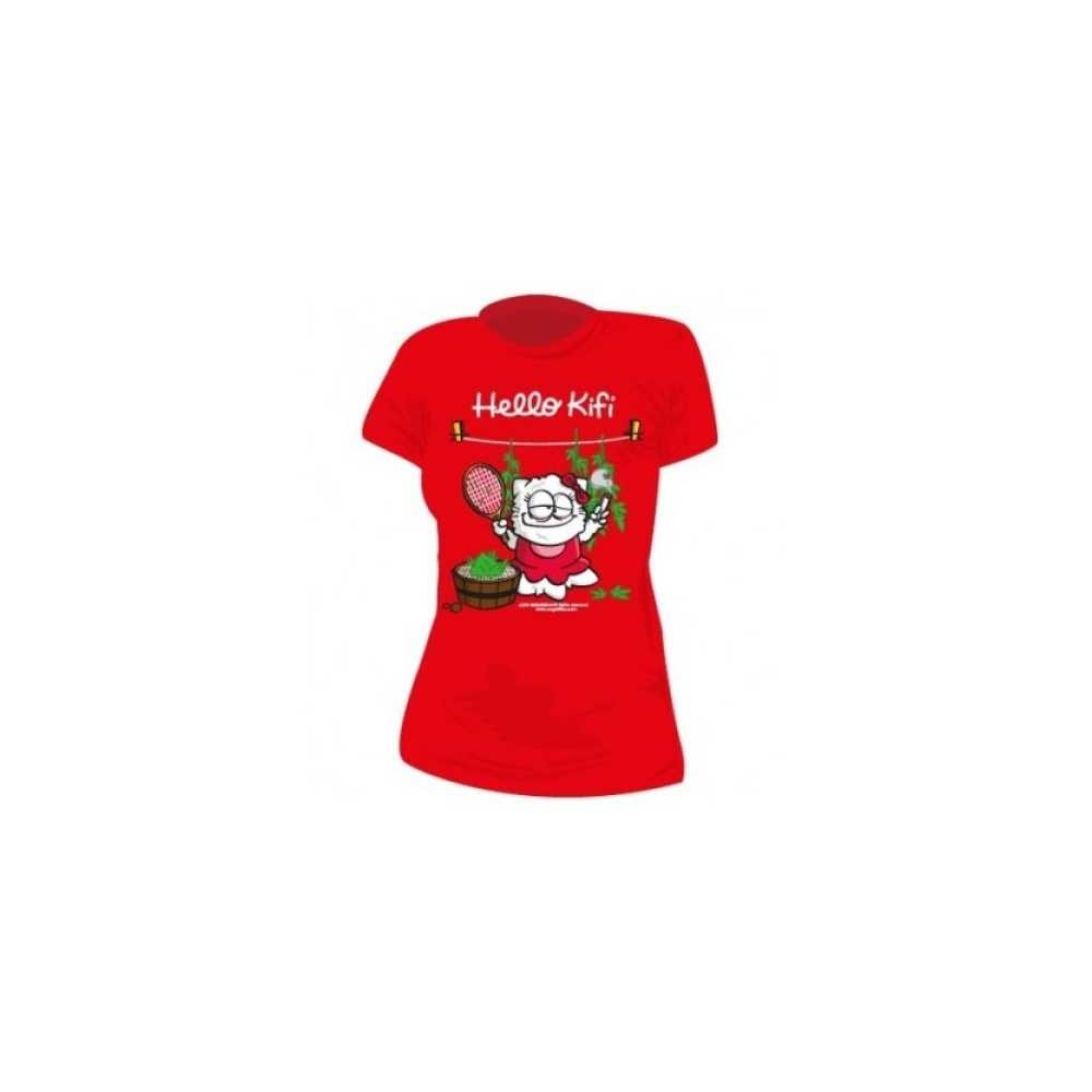 T-Shirt Feminina Hello Kifi