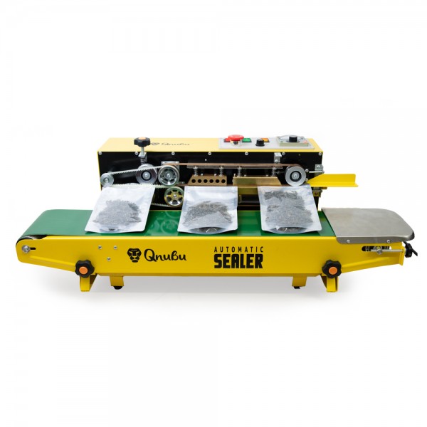 Seladora Automática Qnubu  PRESS MACHINE GARDEN CENTER GROW STORE CANNABIS STORE GROW INDOOR LOJA DE CULTIVO