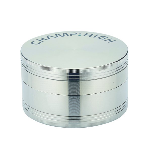 Grinder 4P Metal XXL Silver 100 mm LOJA DE CULTIVO ONLINE GARDEN CENTER