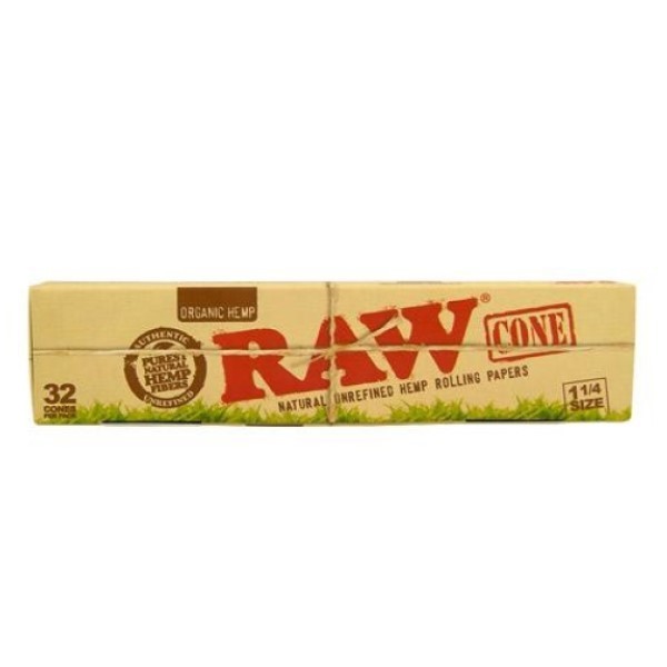 Raw Conos 1.1/4 Organic 32 uni