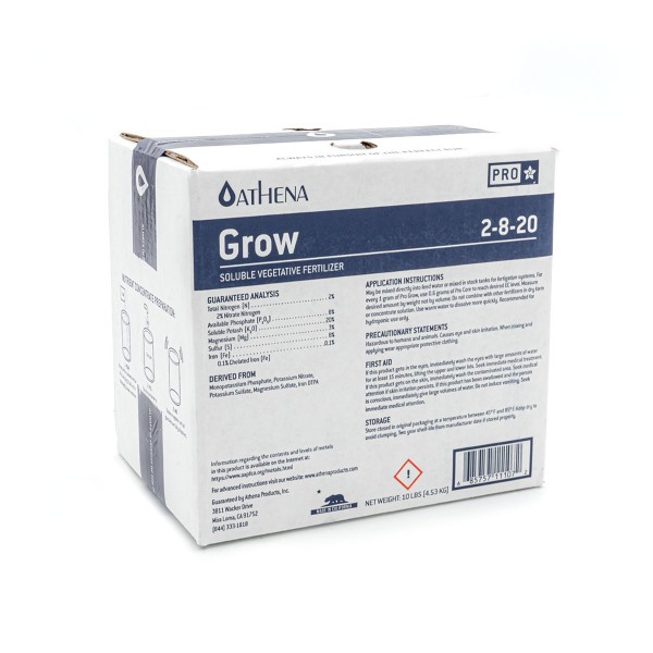 Pro Grow 4,53 kg Athena Pro line  loja de cultivo ONLINE growshop ONLINE cultivo indoor
