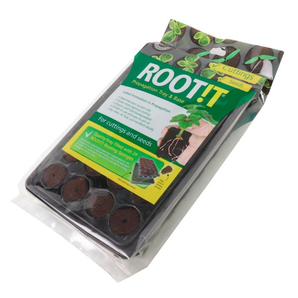 Bandeja Fleximix 24 Alveolos Natural Rooting Sponge Rootit loja de cultivo ONLINE GARDEN CENTER GARDENING