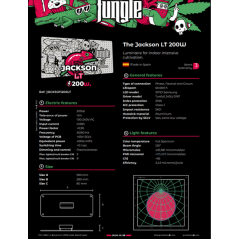 The Jackson 200W LT- The Junge Led LOJA DE CULTIVO ONLINE GARDEN CENTER LED FOR PLANTS GARDENING IN OUR APARTMENT