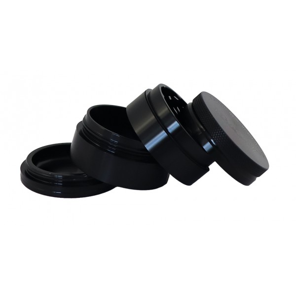 Raw Grinder x Hammercraft Negro 4 Partes loja de cultivo growshop