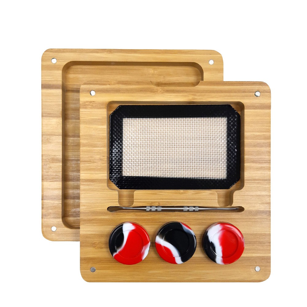 Kit Dab Smoking Bamboo 19x18x4 cm loja de cultivo growshop cultivo indoor
