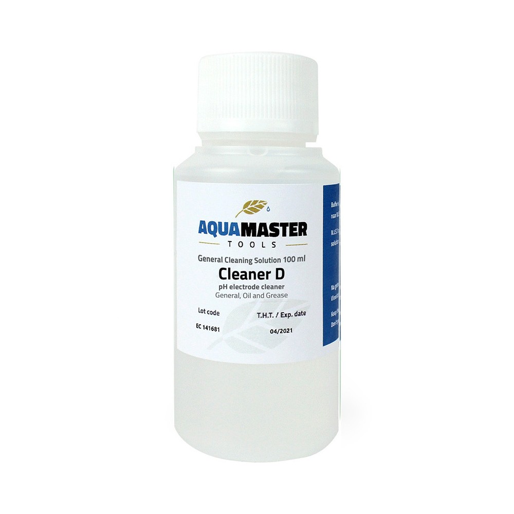 Solução de Limpeza Aquamaster 100ml cleaning ph meter limpeza medidor ph loja de cultivo hidroponia cultivo indoor grow store
