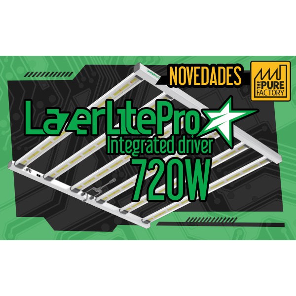 Lazerlite LED 720W 2,7 qmol/j com Balastro loja de cultivo growshop cultivo indoor lumatek biobizz GROW STORE