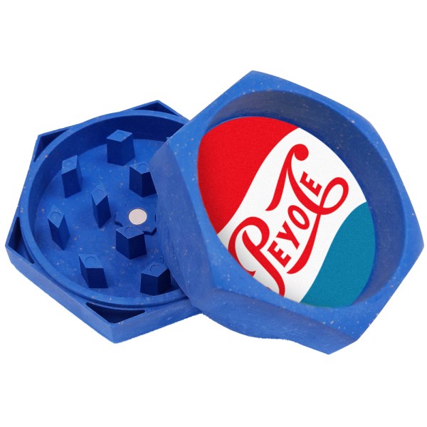 Grinder Biodegradável Peyote 68 mm headshop growshop loja de cultivo grow store grow indoor