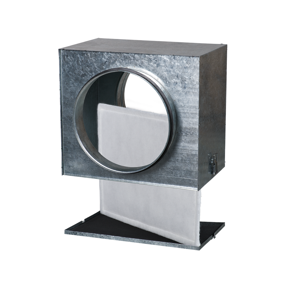 Filtro de entrada Anti Pólen e Insetos 150mm loja de cultivo growshop cultivo indoor loja grow micro greens grow store