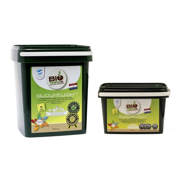 BIOTABS Silicium Flash 1.5kg e 5kg  biological nutrients nutrientes organicos loja de cultivo garden center