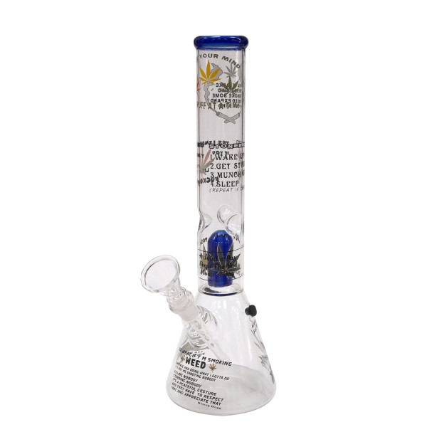 Bong de Vidro Ice pré-resfriamento Smoke We 30 cm