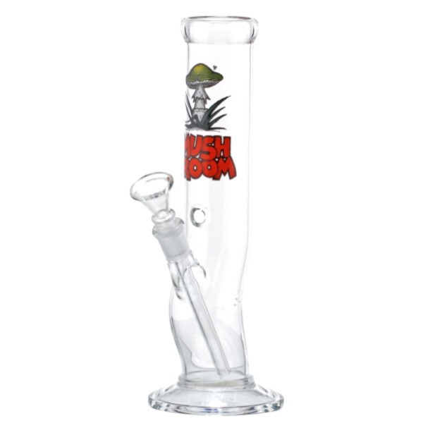 Bong de Vidro Mushroom Curvo 26 cm