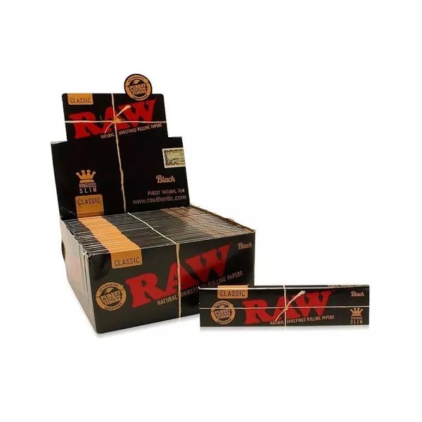 Caixa Raw Black King Size LOJA DE CULTIVO ONLINE