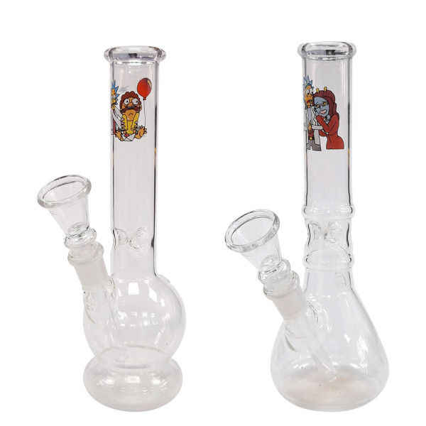 Bong de Vidro Ice Rick & Morty 20cm