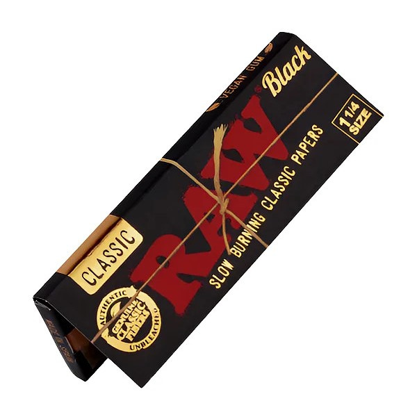 Raw Black 1 1/4 growshop online headshop online garden center loja de cultivo online raw portugal smoke papers raw smoke papers
