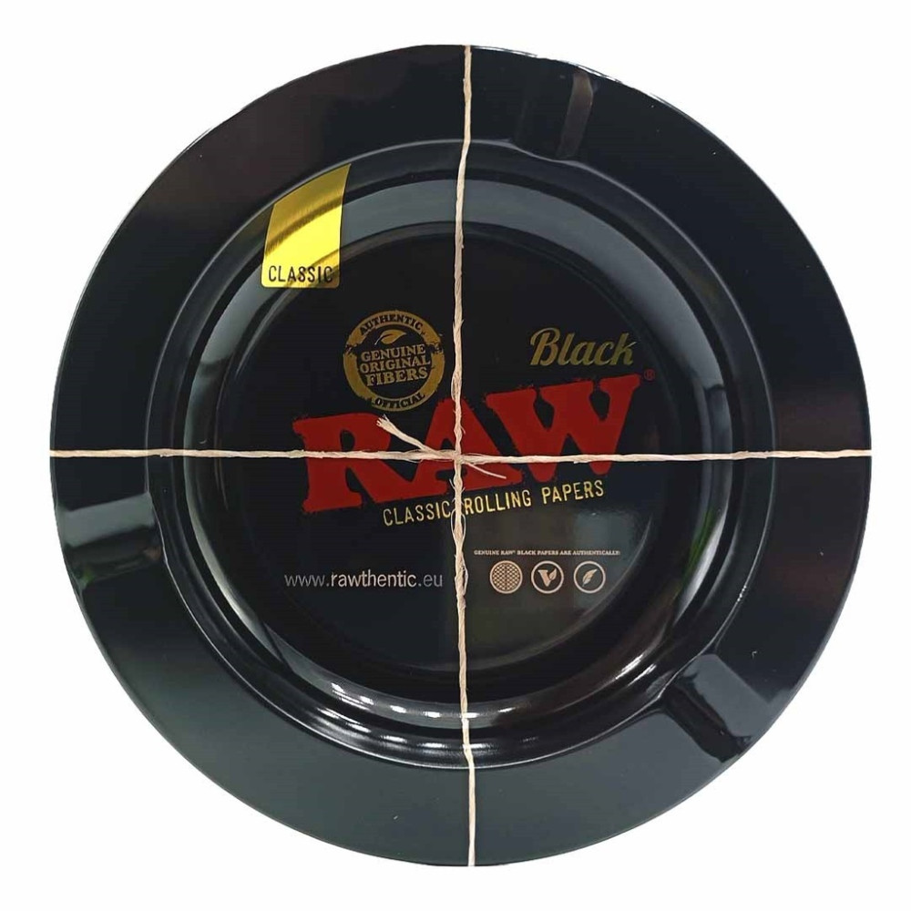 Cinzeiro de Metal RAW Black LOJA DE CULTIVO PROFISSIONAL