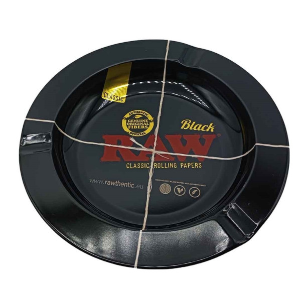 Cinzeiro de Metal RAW Black LOJA DE CULTIVO PROFISSIONAL