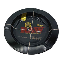 Cinzeiro de Metal RAW Black LOJA DE CULTIVO PROFISSIONAL