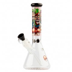 Bong vidro Ice Mushroom Mario 27 cm GLASS PIPE GLASS BONG GROWSHOP ONLINE GARDEN CENTER